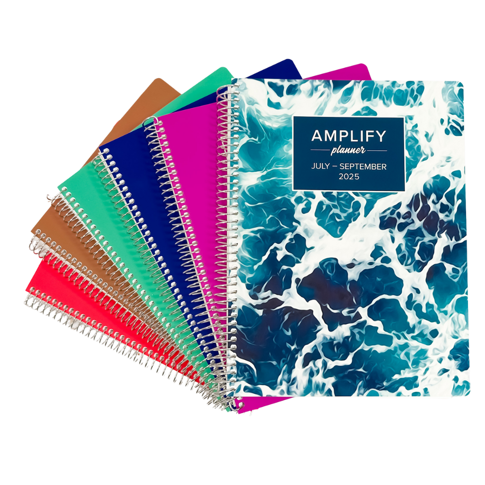 july-september 2025 amplify planner stack