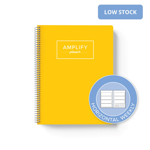 Joyful Yellow Yearly Planner January-December 2024