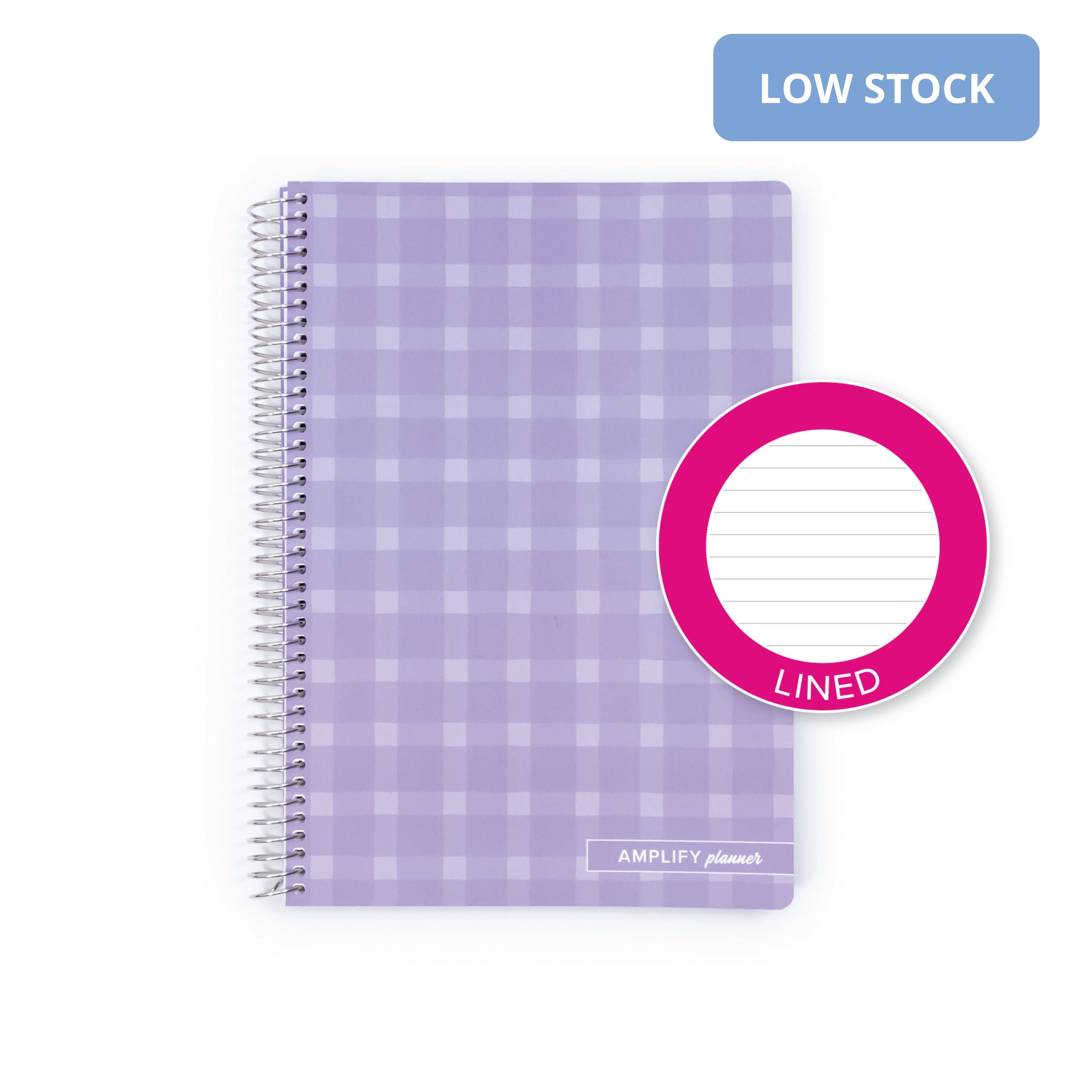 Cozy Lavender Spiral Notebook
