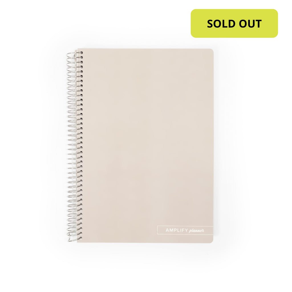 Almond Croissant Spiral Notebook