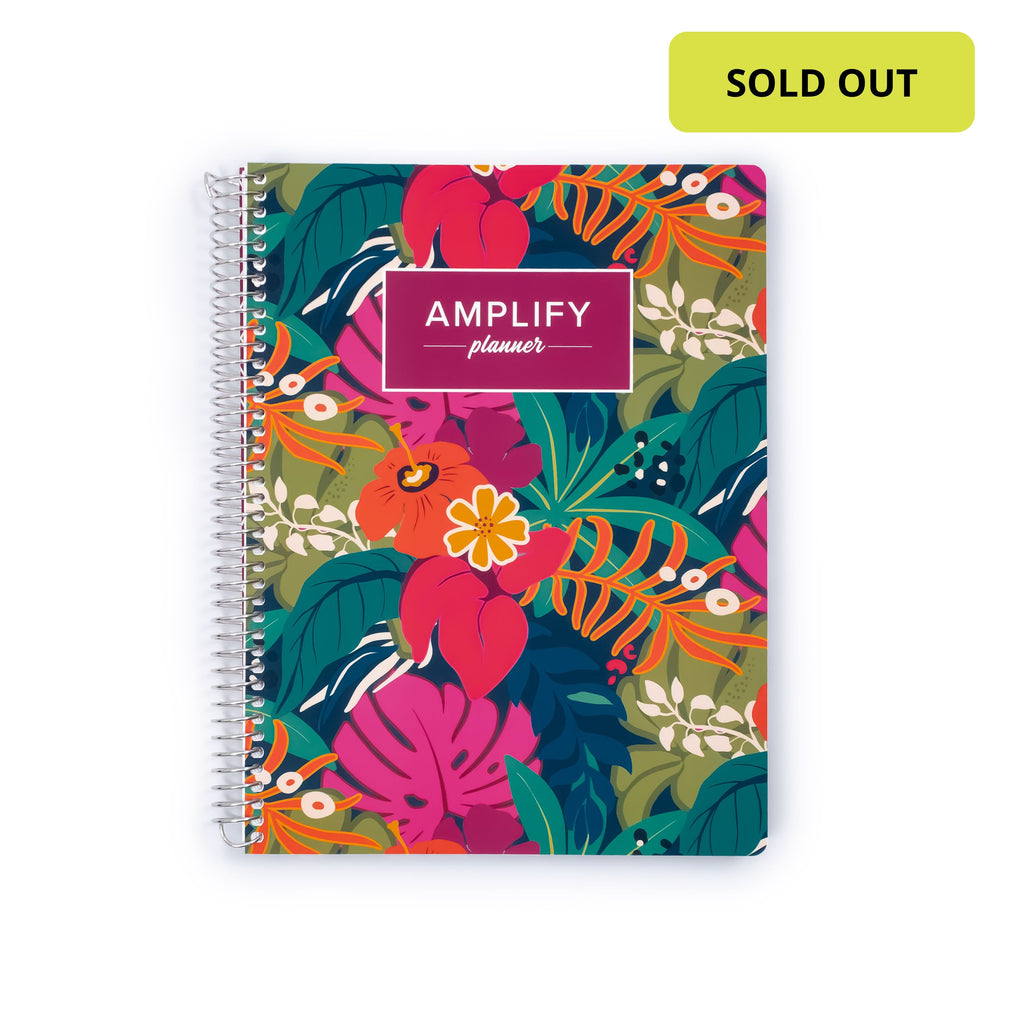 Undated Daily Planner - Boldly Tropical