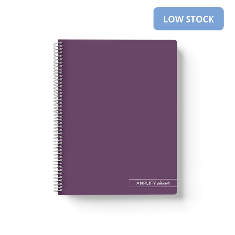 Majestic Purple Spiral Notebook
