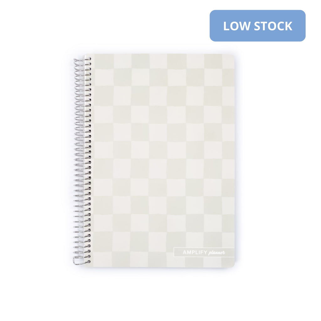 Simply Checkered Spiral Notebook