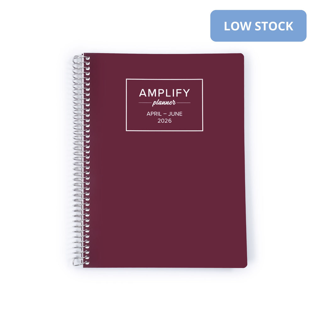 Daily Planner - April-June 2026 - This Is Maroon
