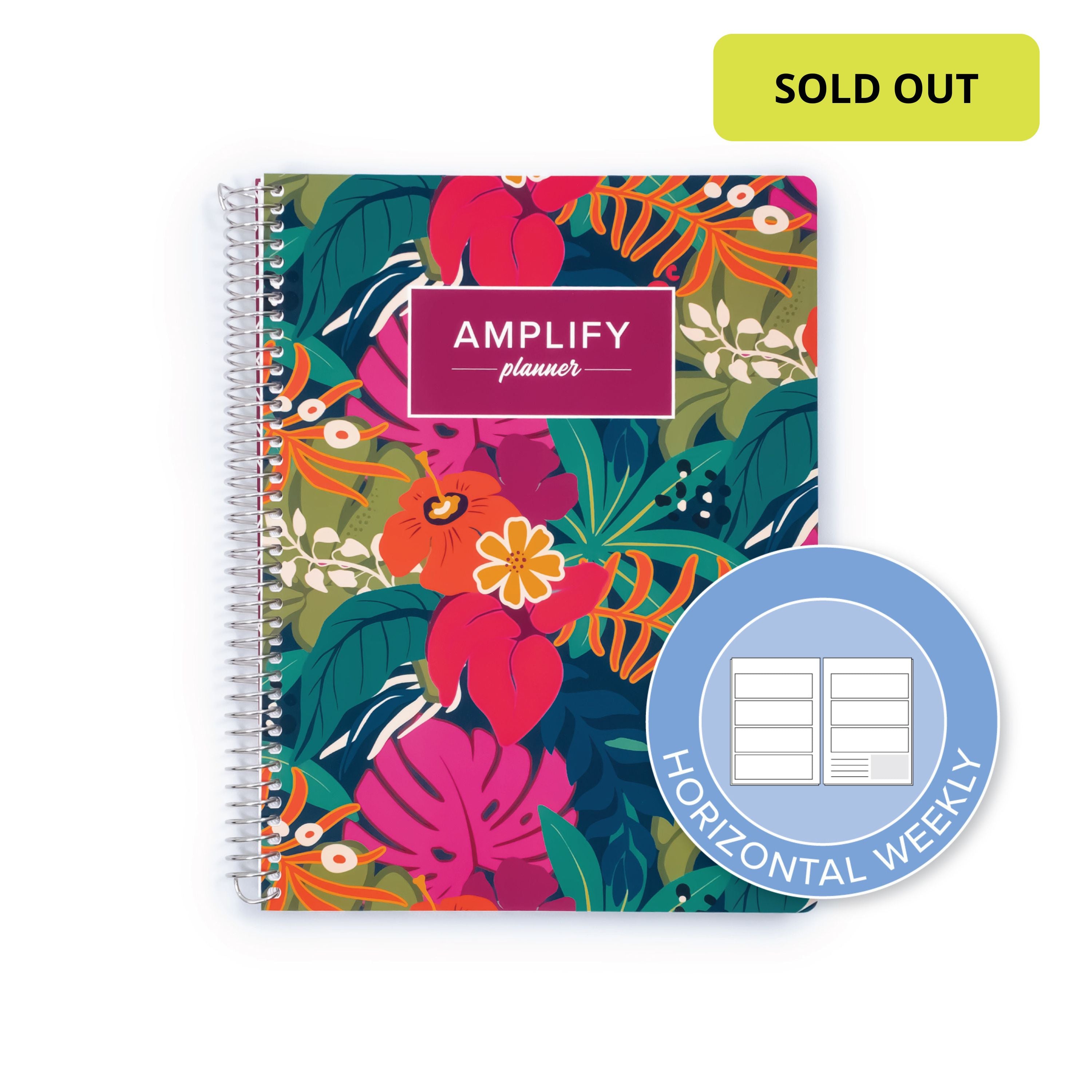 Undated Daily Planner - Boldly Tropical