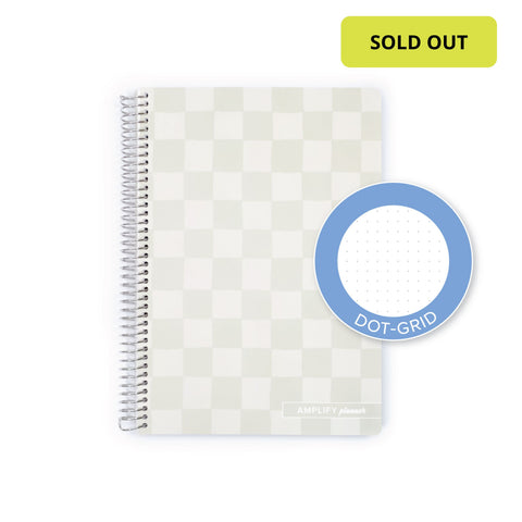 Simply Checkered Spiral Notebook