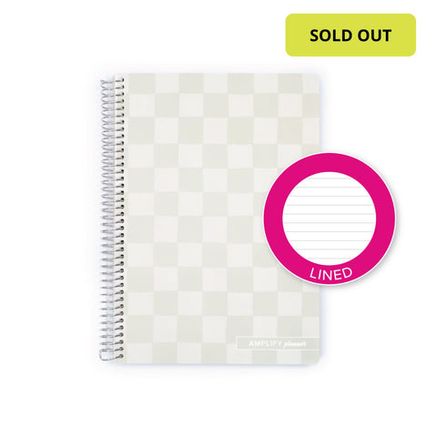 Simply Checkered Spiral Notebook