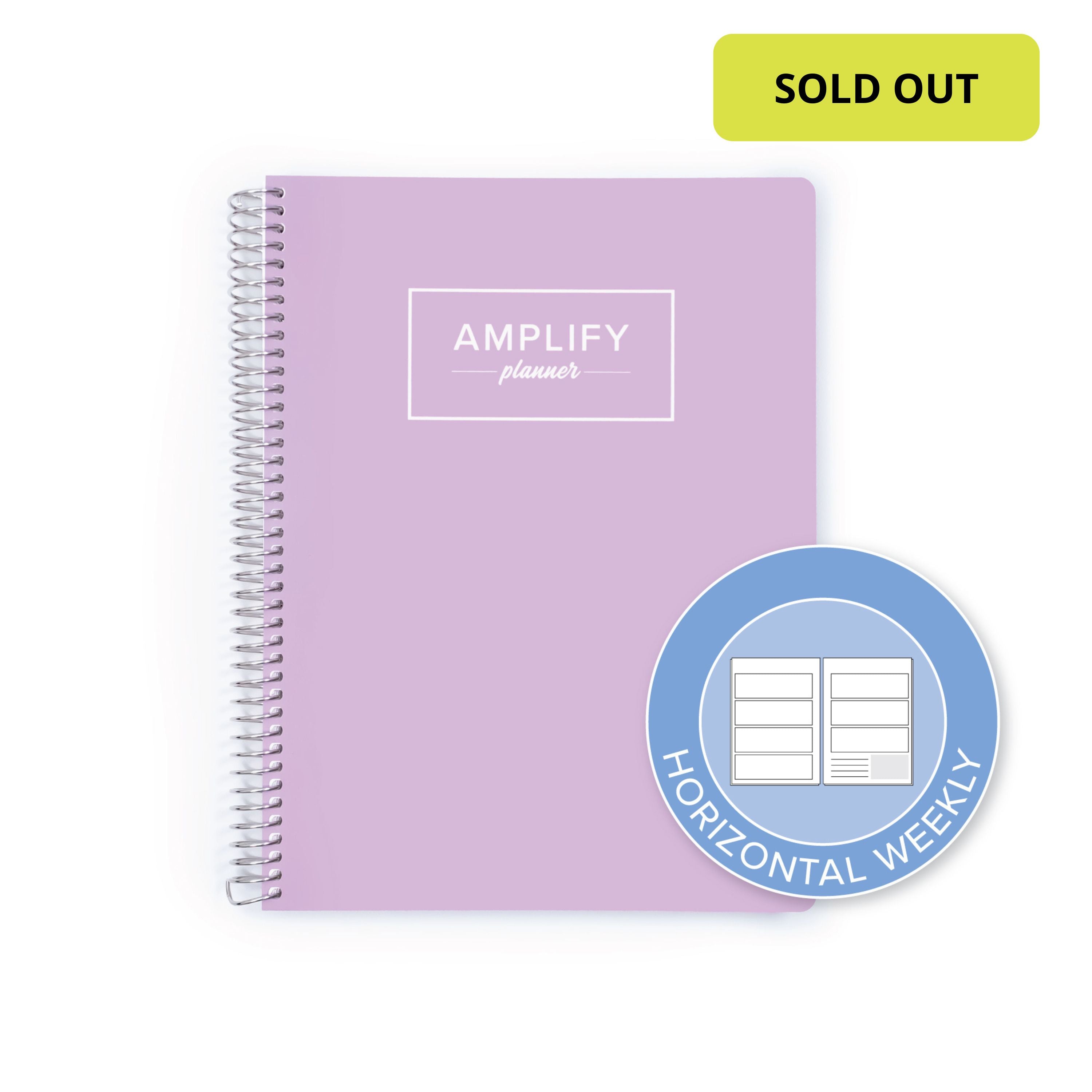 Undated Daily Planner - Lavender Grace