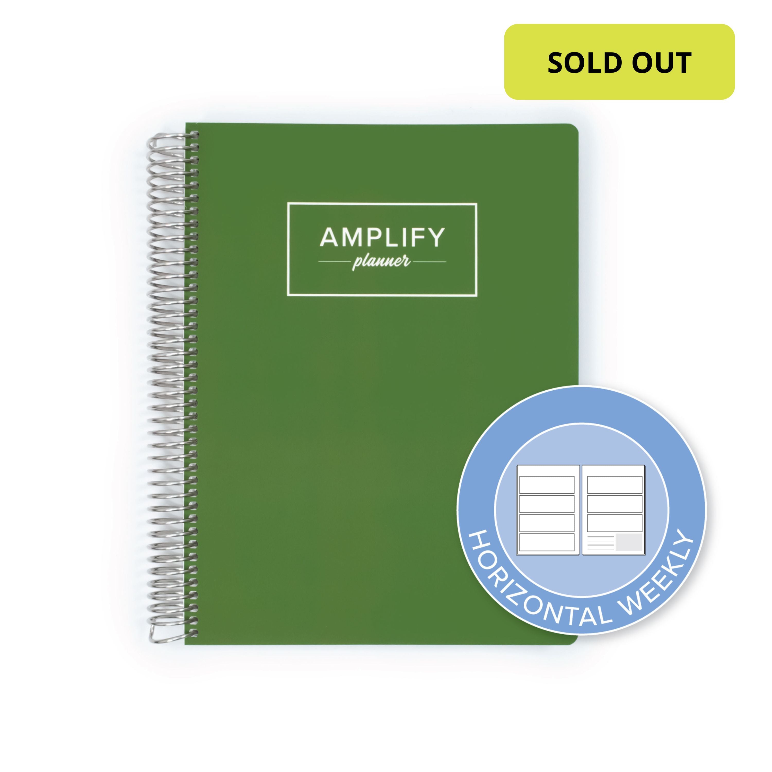 Weekly Planner - July 2026-June 2027 - Fresh Start Green