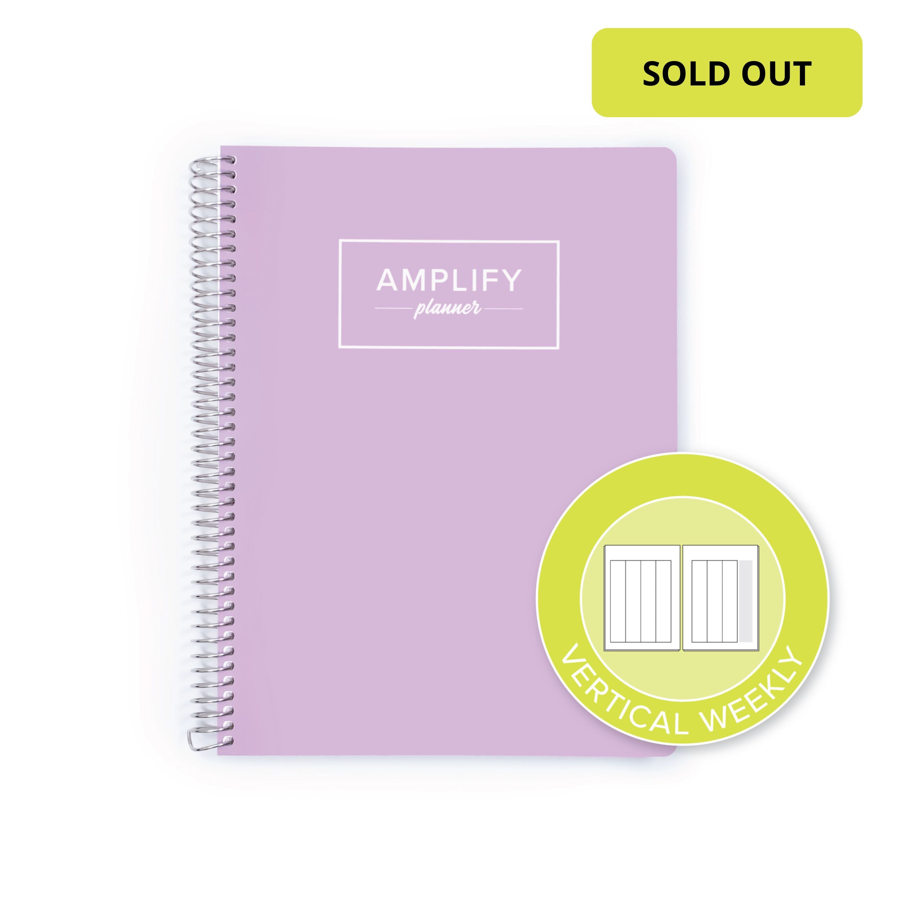 Undated Daily Planner - Lavender Grace