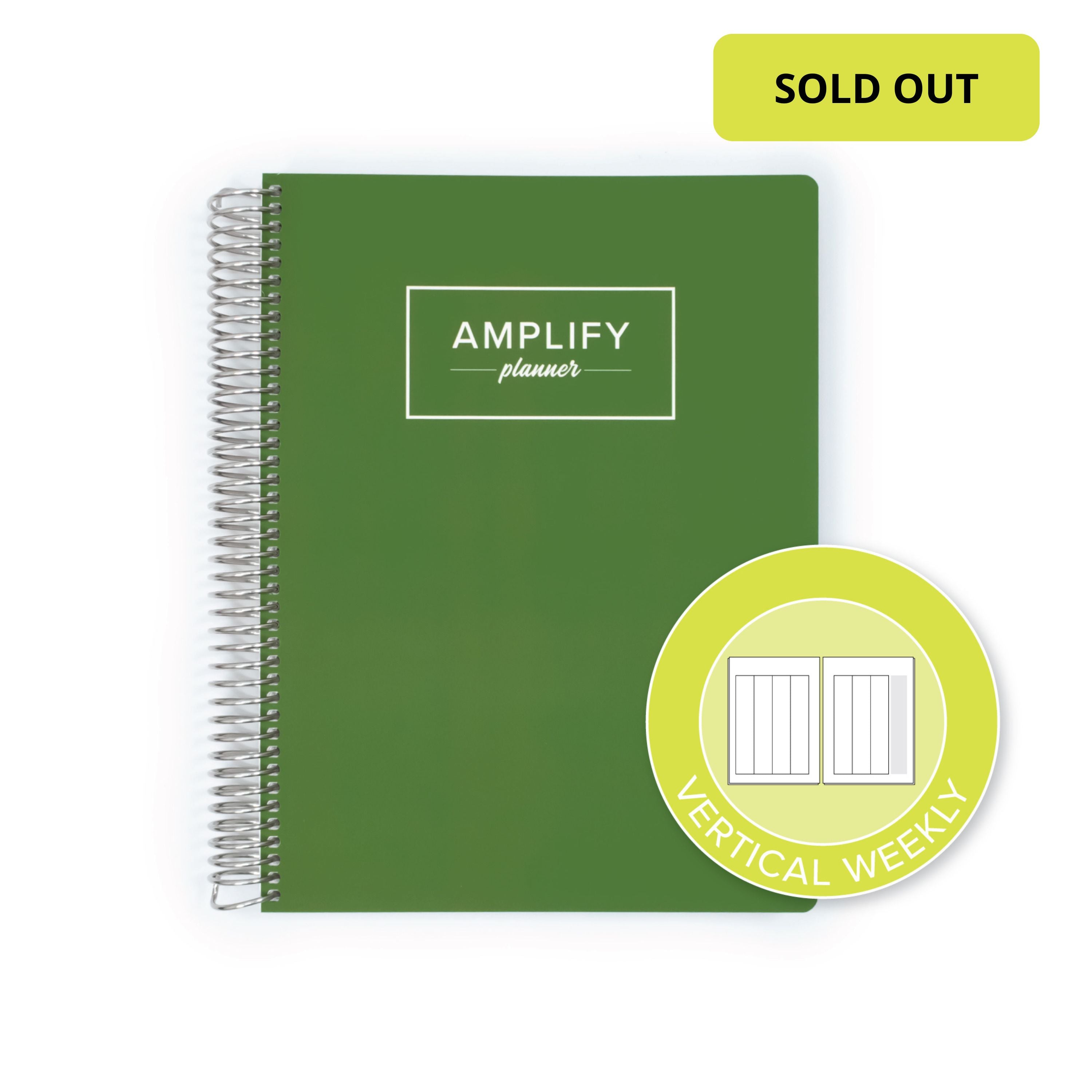 Weekly Planner - July 2026-June 2027 - Fresh Start Green