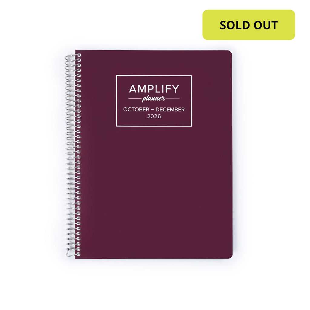Daily Planner - October-December 2026 - Mulled Berry
