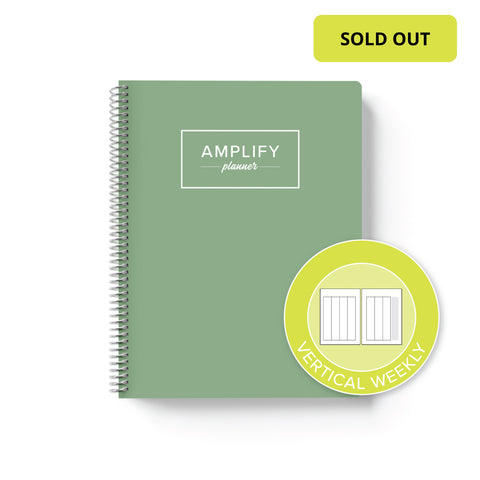 Nurture Green Yearly Planner January-December 2024