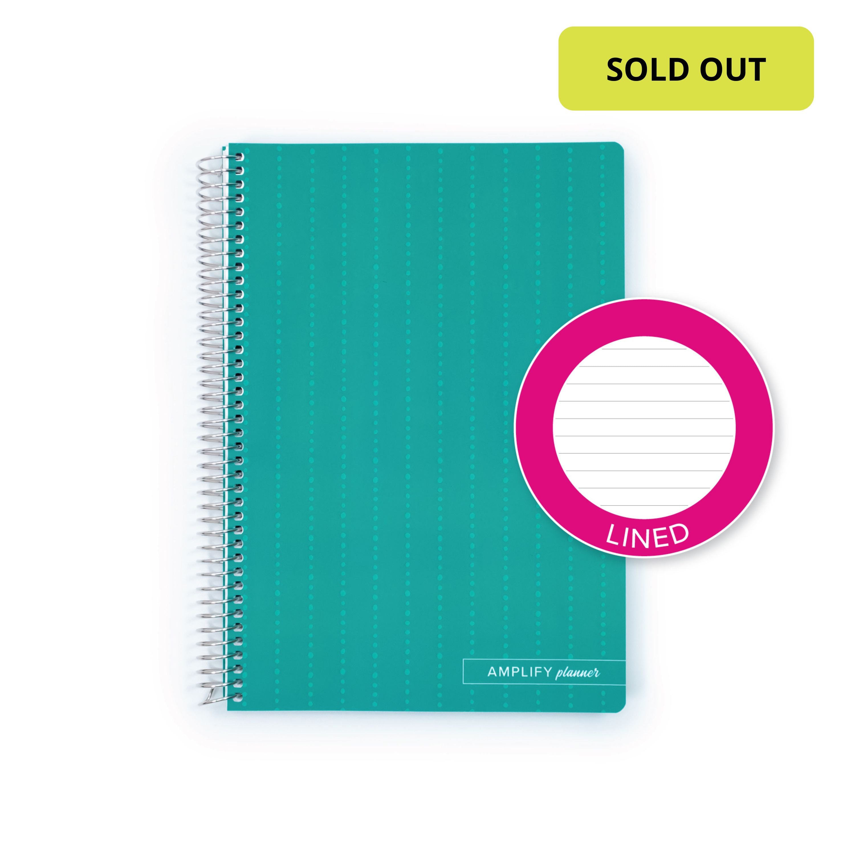 Written in Teal Spiral Notebook