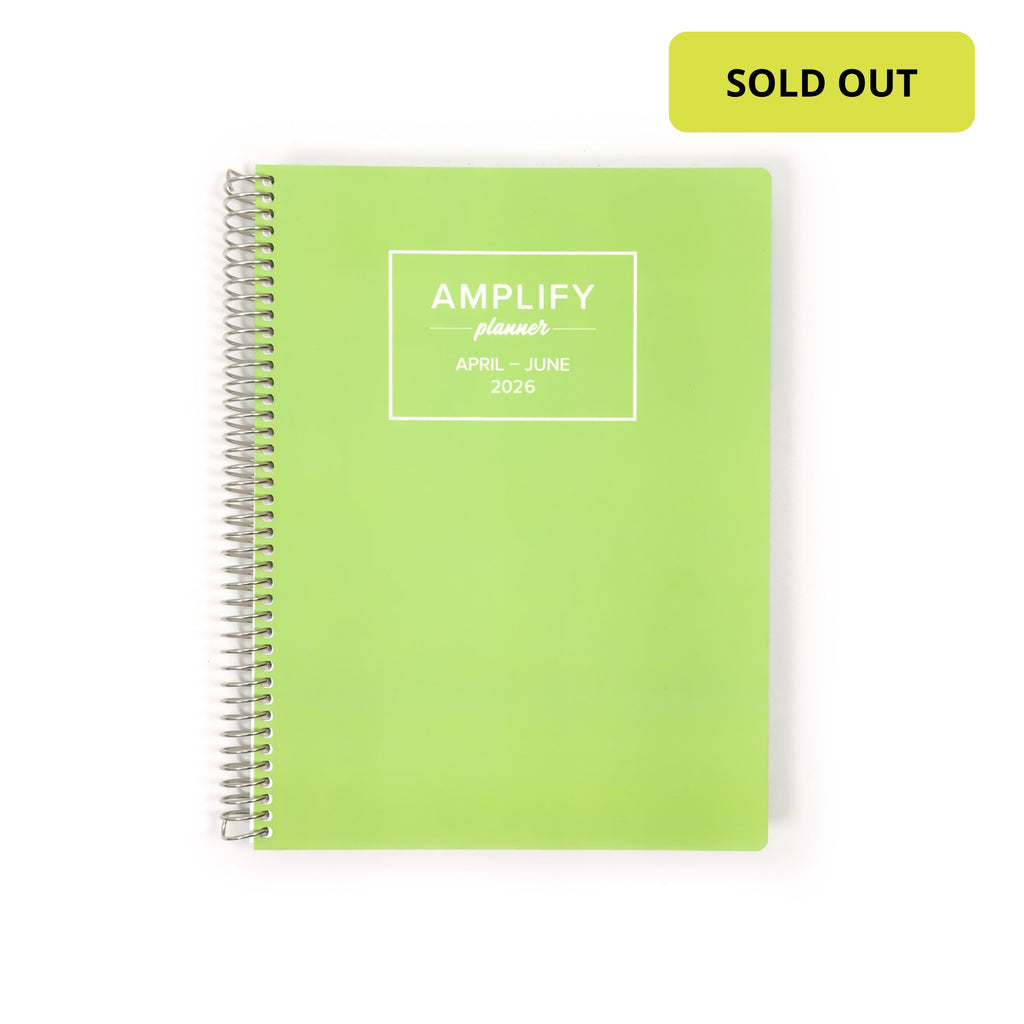 Daily Planner - April-June 2026 - Leaf Me Be