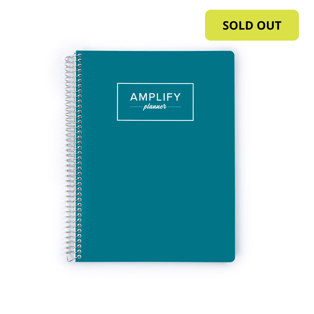 Undated Daily Planner - Teal Within