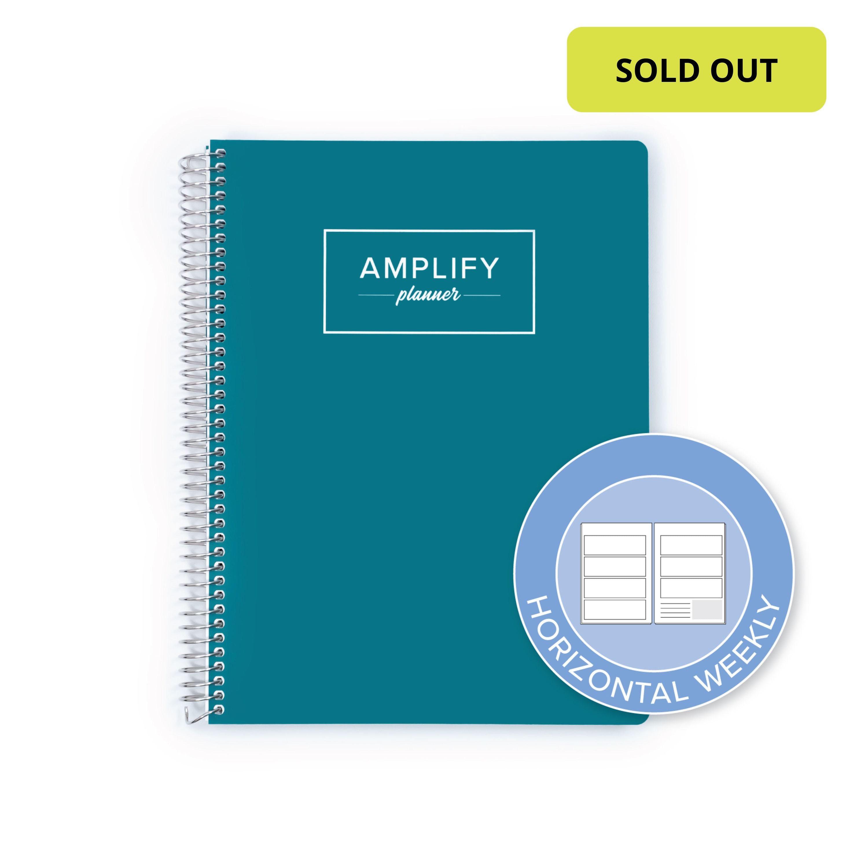 Undated Daily Planner - Teal Within