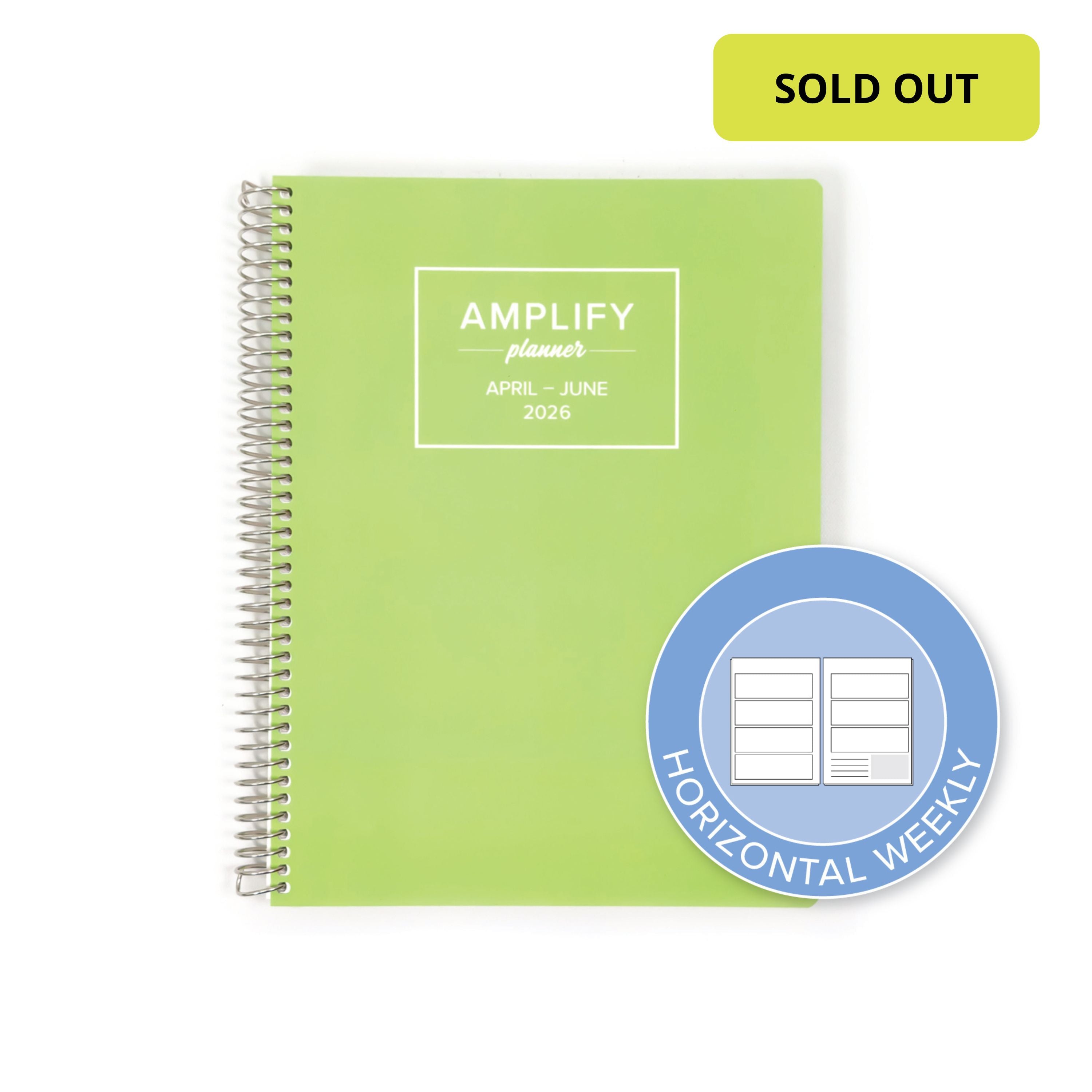 Daily Planner - April-June 2026 - Leaf Me Be