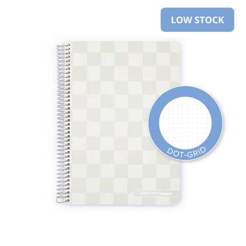 Simply Checkered Spiral Notebook