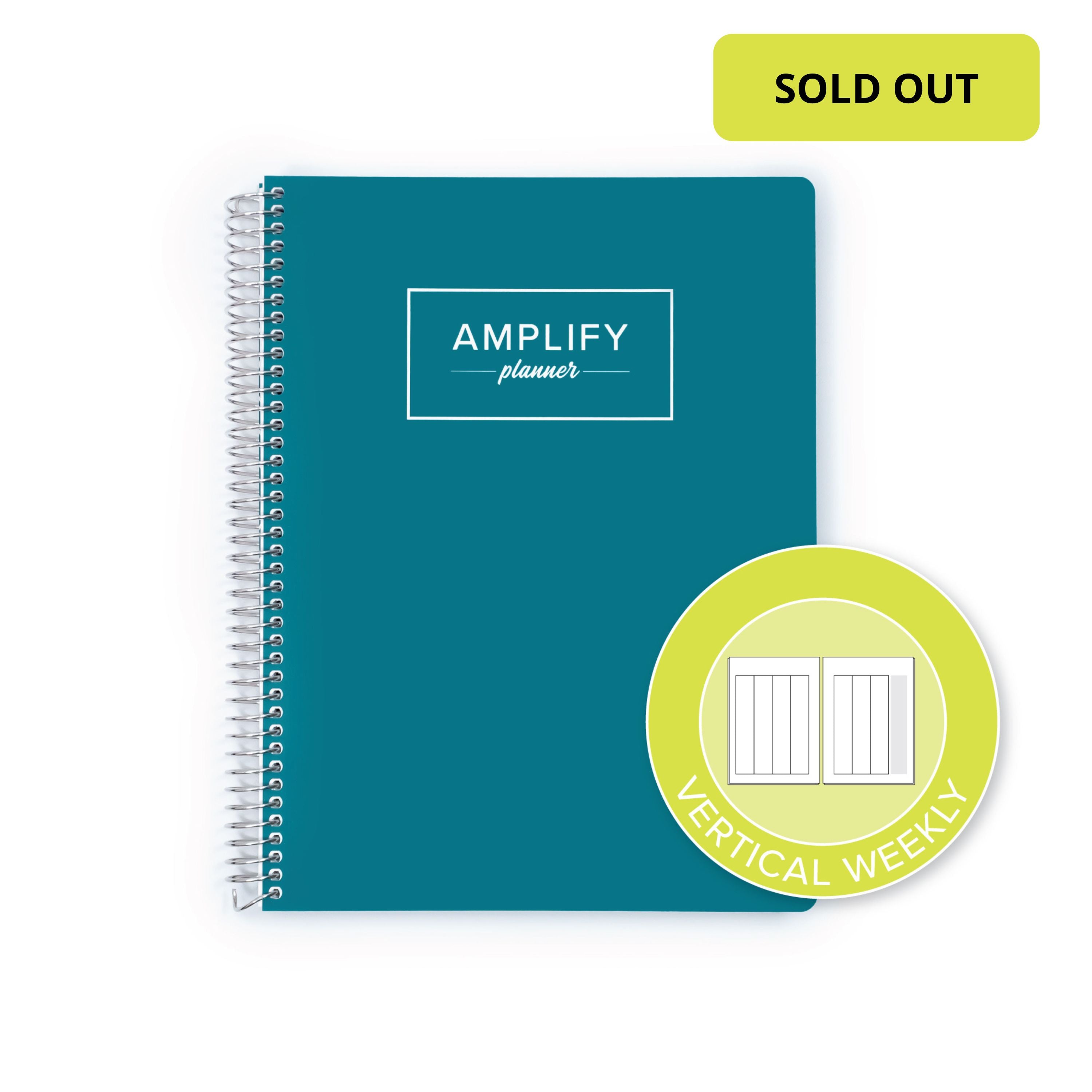 Undated Daily Planner - Teal Within