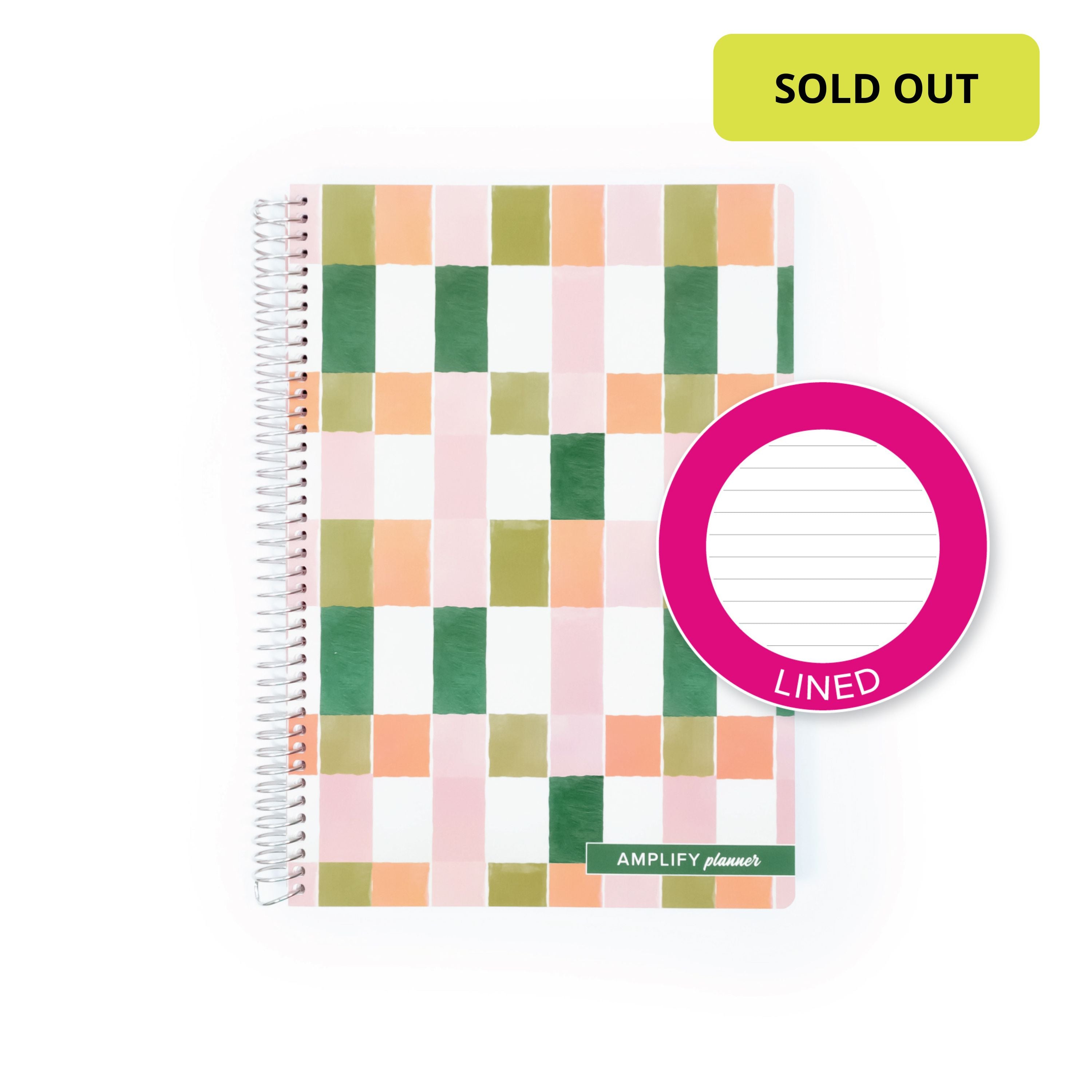 Painted Mosaic Spiral Notebook