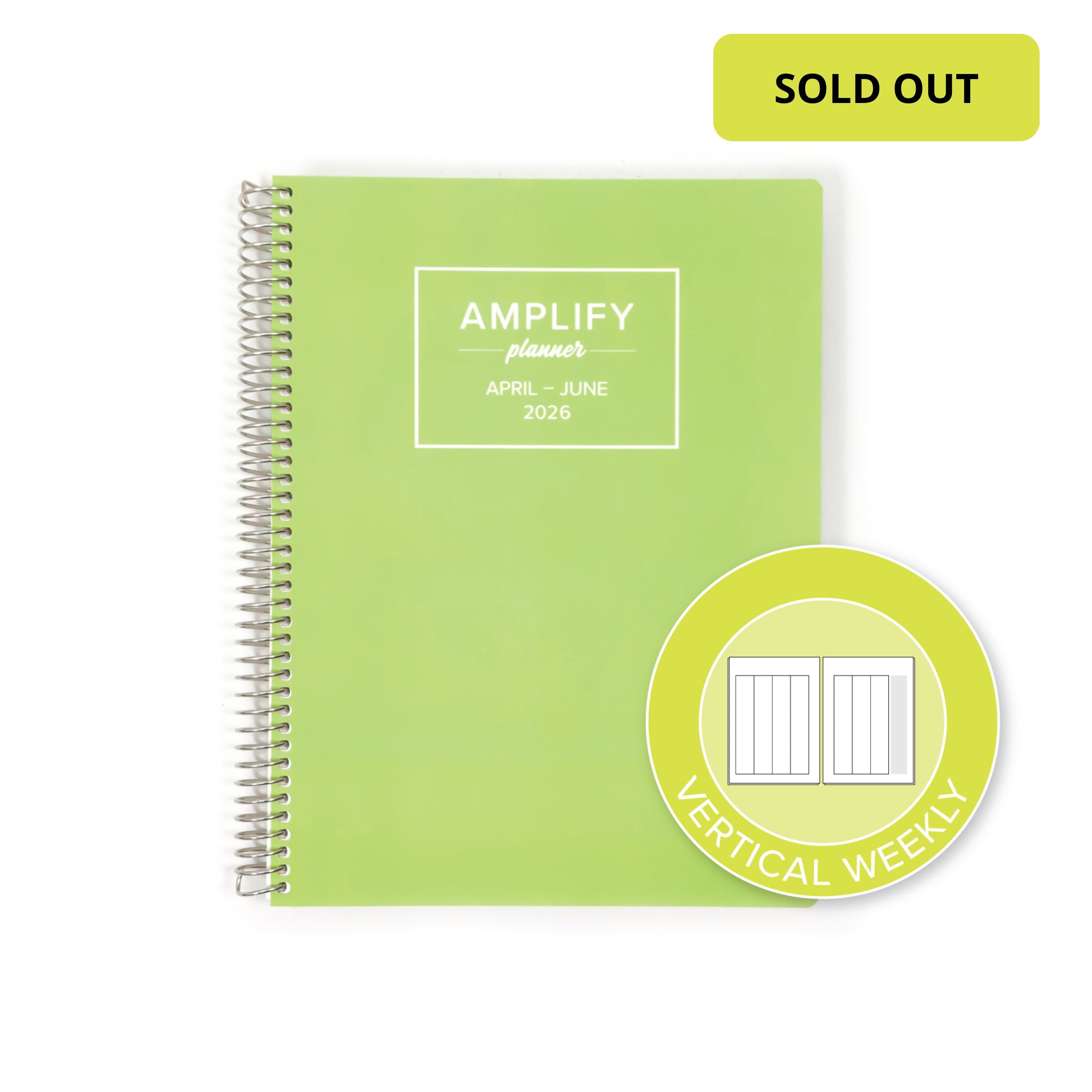Daily Planner - April-June 2026 - Leaf Me Be