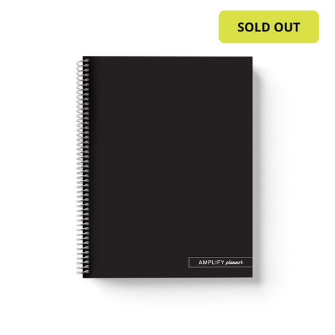 Creative Black Spiral Notebook