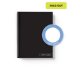Creative Black Spiral Notebook