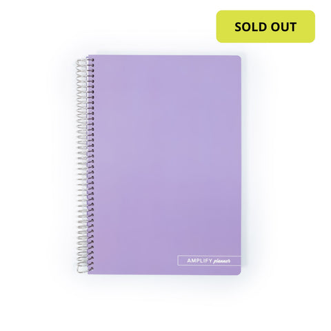 Ube Latte Spiral Notebook