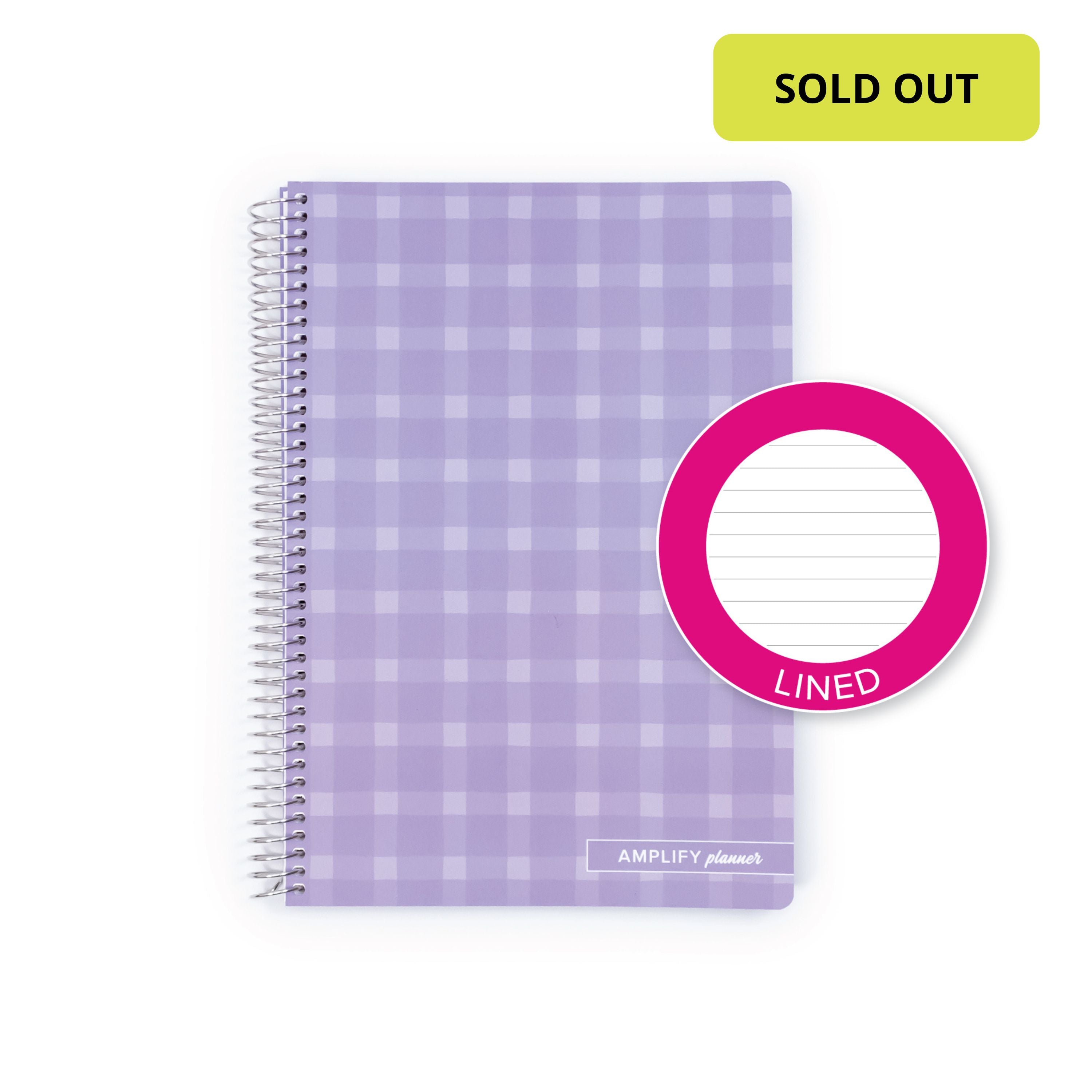 Cozy Lavender Spiral Notebook