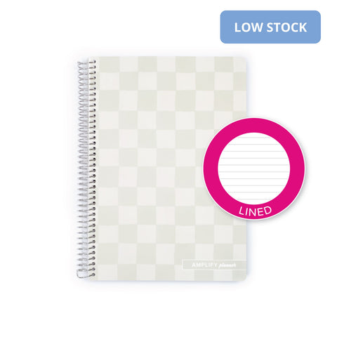 Simply Checkered Spiral Notebook