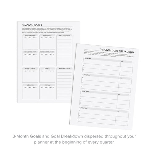 Weekly Printable Planner | January-December 2024