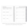 Pink Tie Dye Yearly Planner January-December 2024