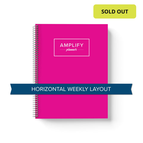 Weekly Undated Planner - Navy