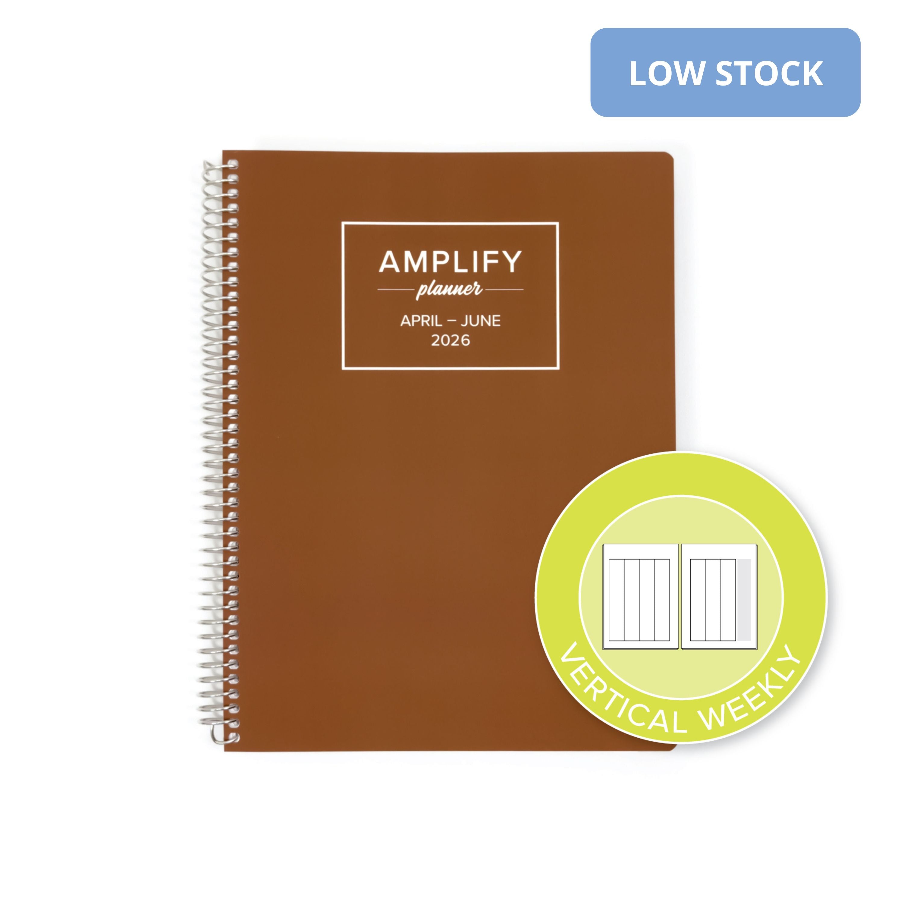 Daily Planner - April-June 2026 - In My Season featuring a vertical weekly layout icon.
