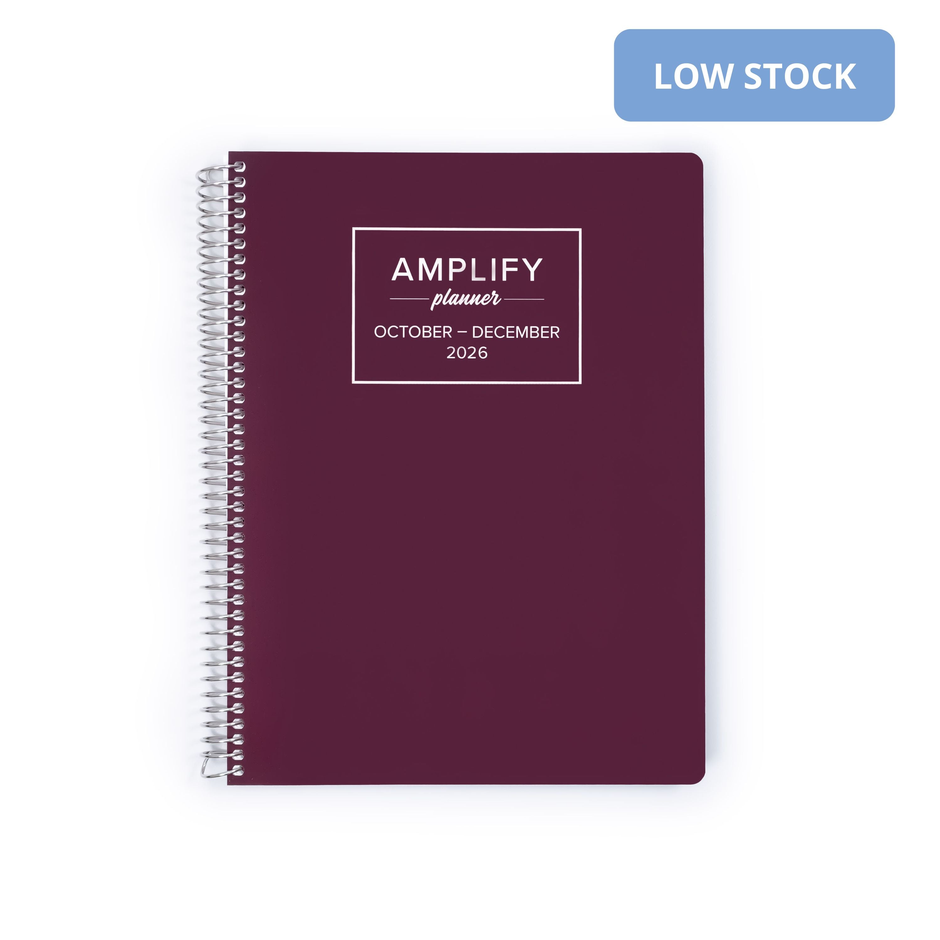 Daily Planner - October-December 2026 - Mulled Berry