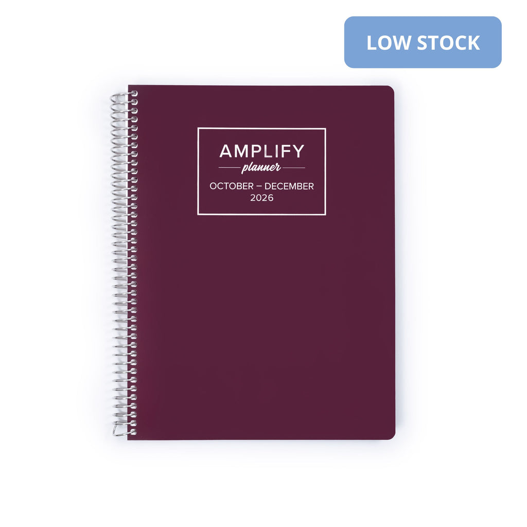 Daily Planner - October-December 2026 - Mulled Berry