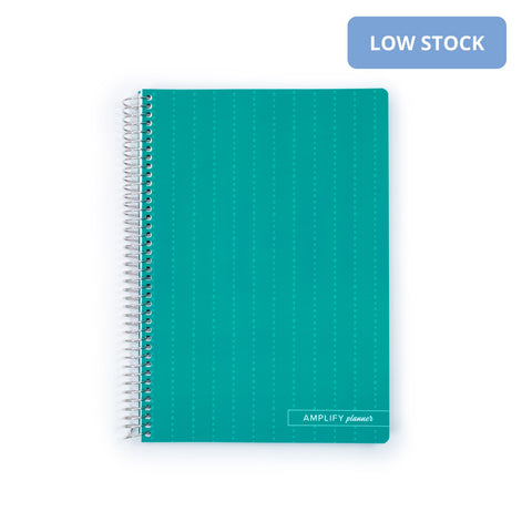 Written in Teal Spiral Notebook