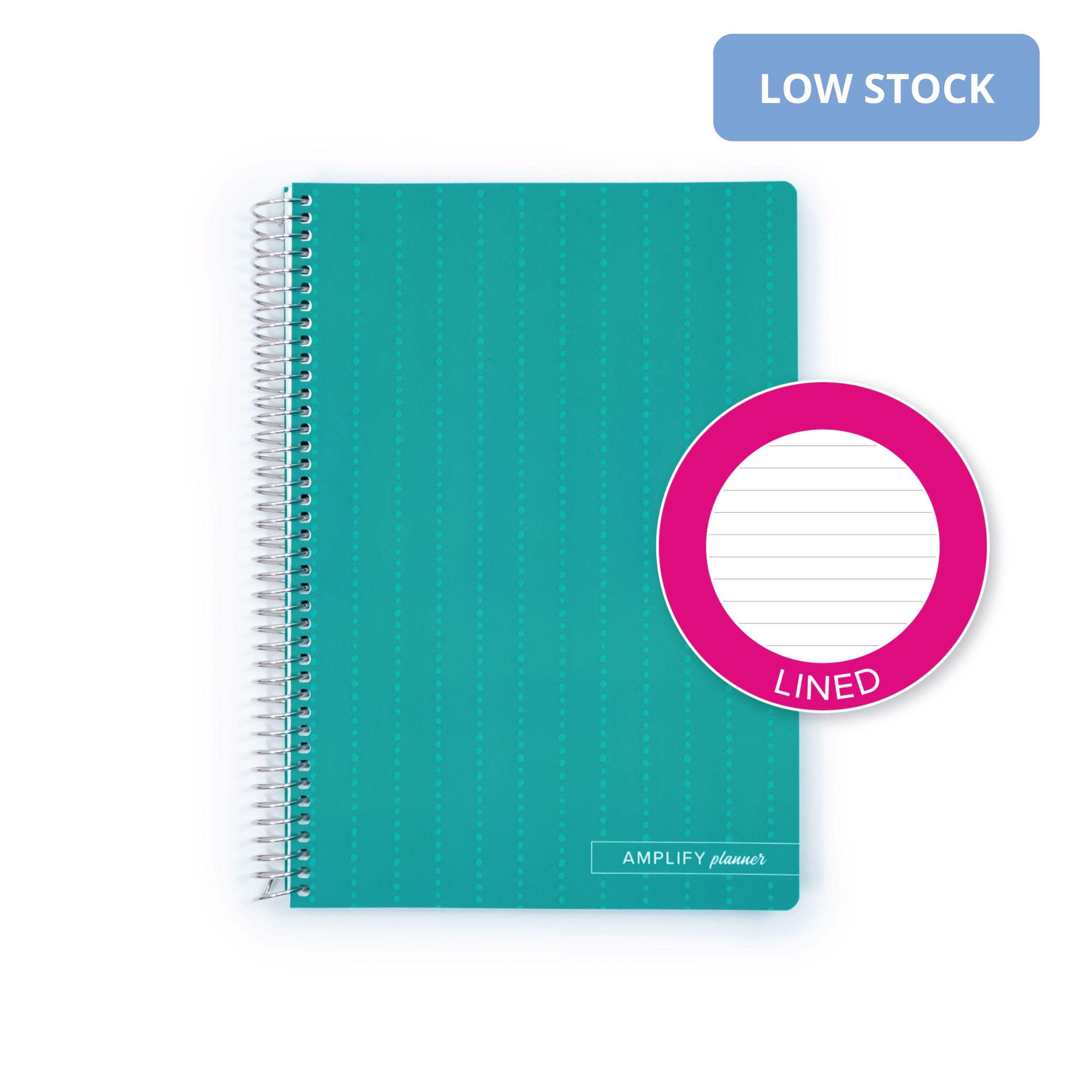 Written in Teal Spiral Notebook