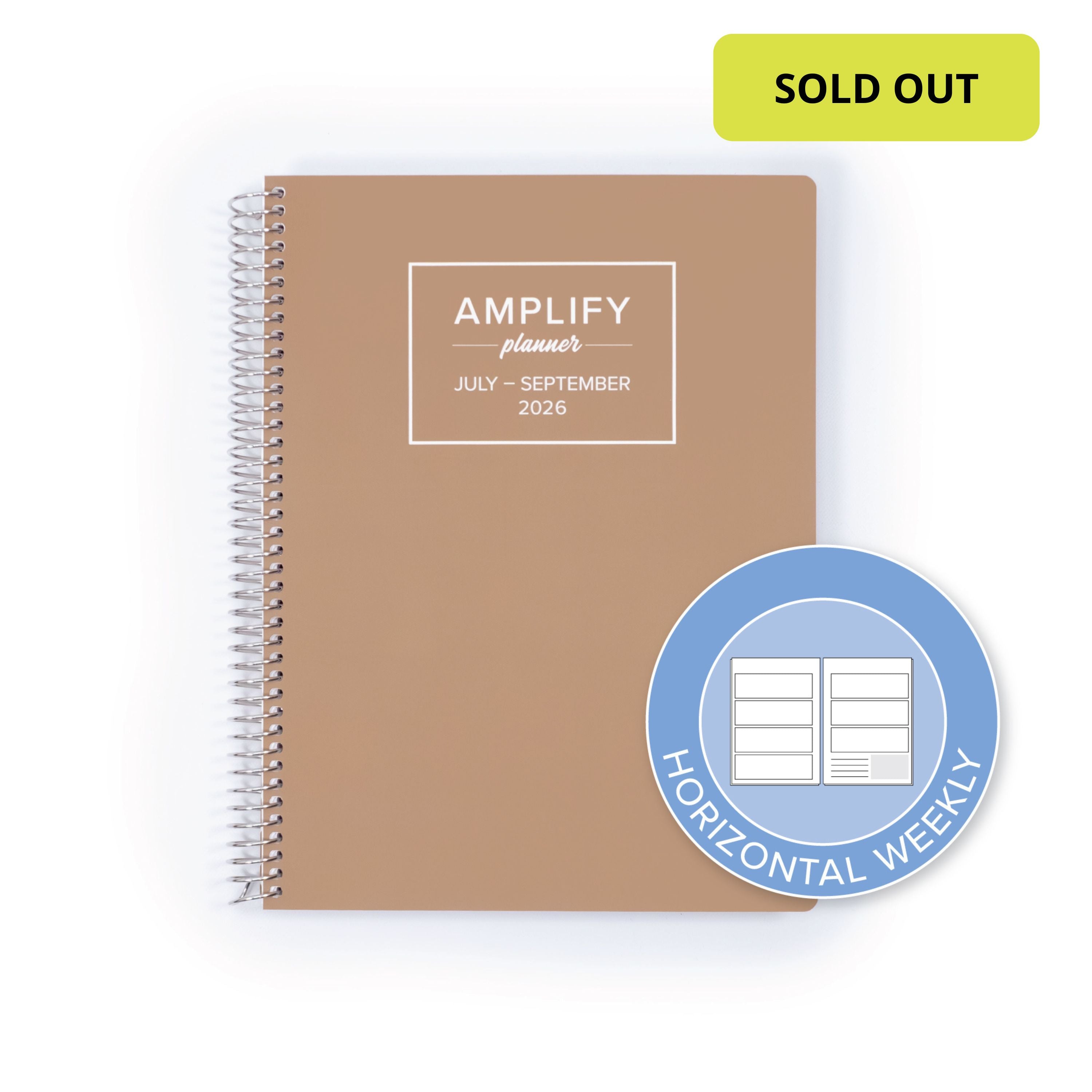 Daily Planner - July-September 2026 - Nomad Brown