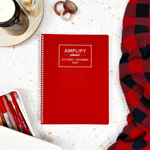 ember glow quarterly amplify planner