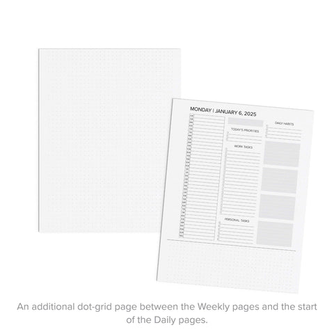 Daily Printable Planner | April-June 2025