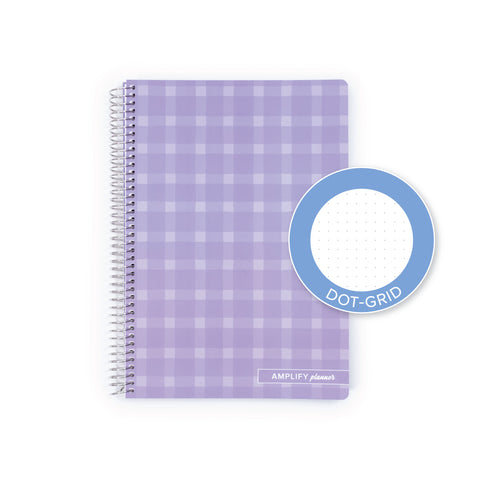 Cozy Lavender Spiral Notebook