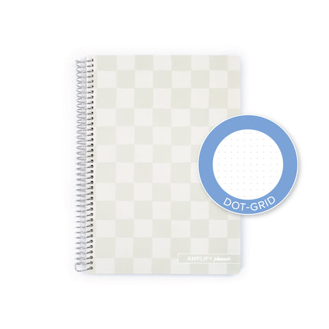 Simply Checkered Spiral Notebook