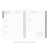 Peaceful Mauve Yearly Planner January-December 2024