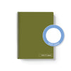 Khaki Green Spiral Notebook