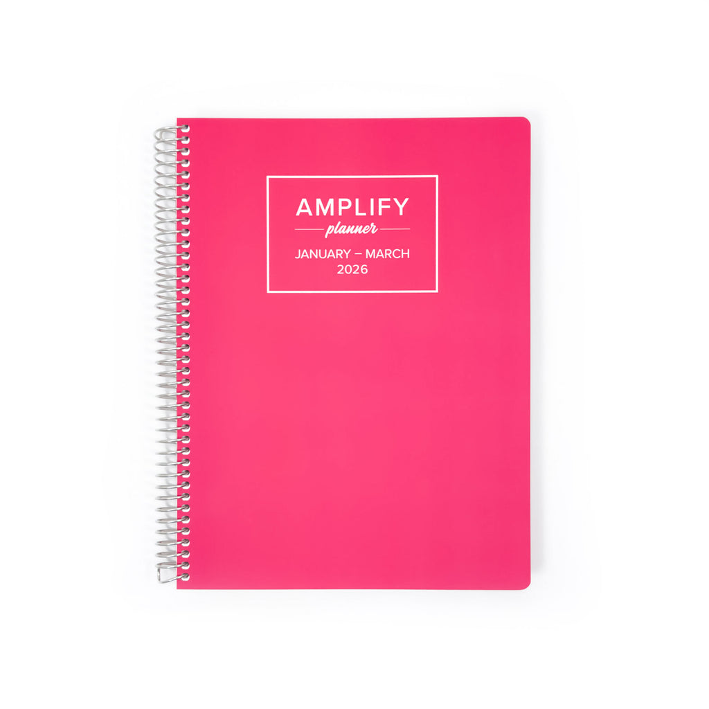 Daily Planner - January-March 2026 - Let It Be Pink