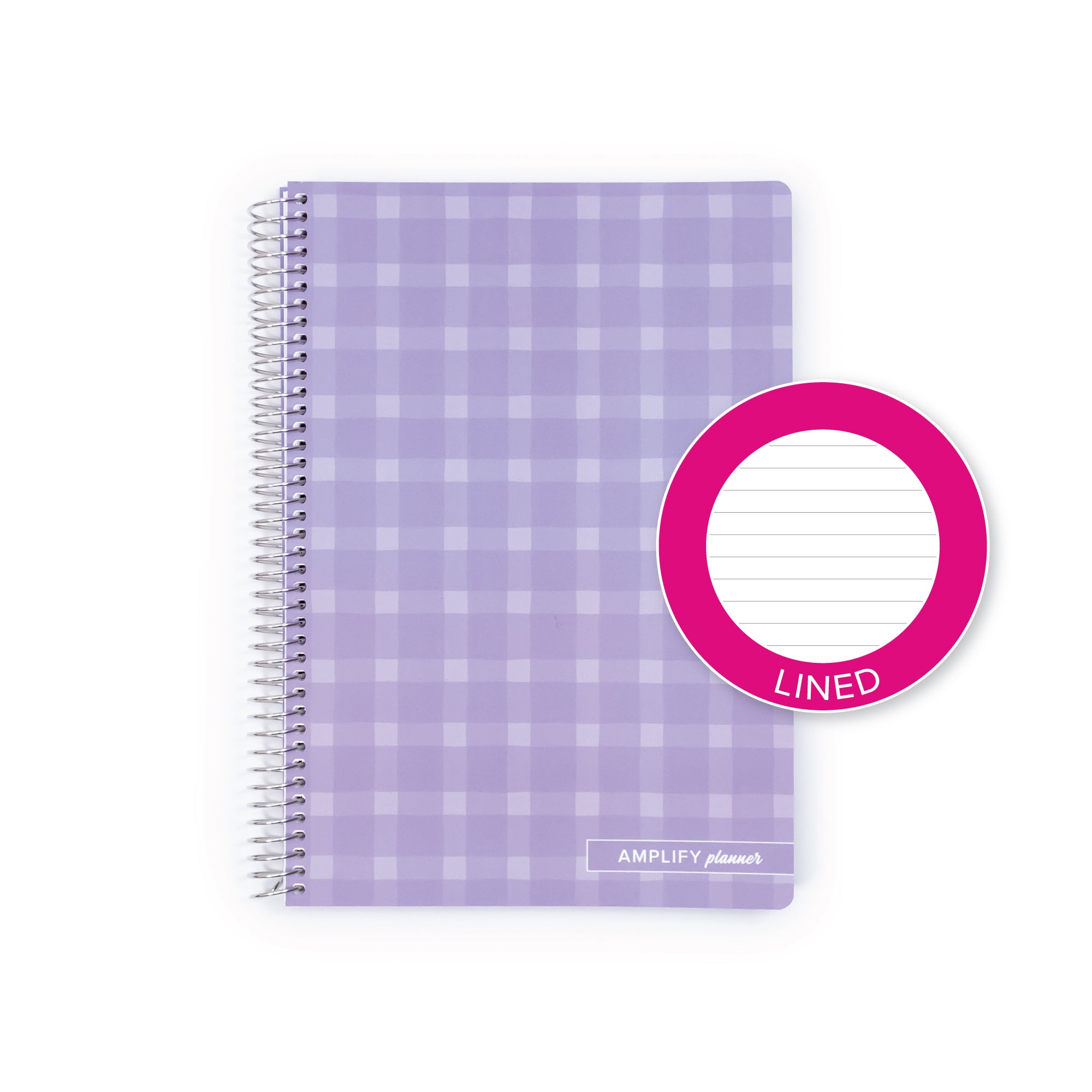 Cozy Lavender Spiral Notebook