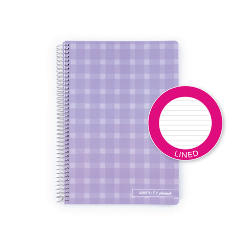 Cozy Lavender Spiral Notebook