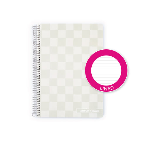 Simply Checkered Spiral Notebook